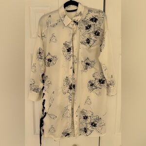 Floral Button-Up Shirt